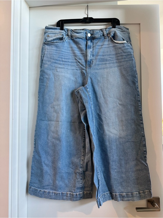 torrid Denim - torrid light blue high-rise wide leg jeans